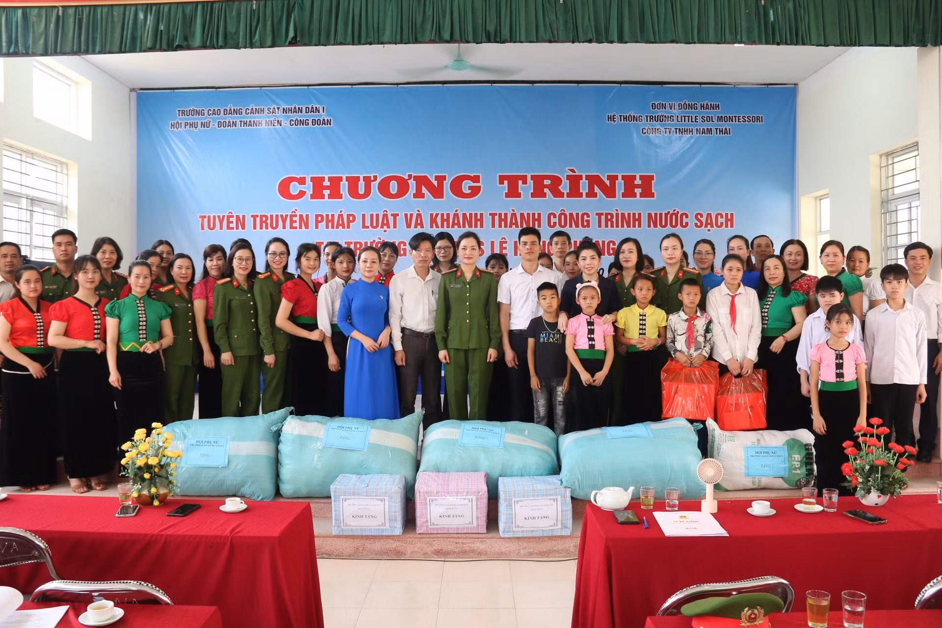 Trường Cao đẳng CSND I mang nước sạch về cho học sinh các bản vùng sâu Yên Bái -0