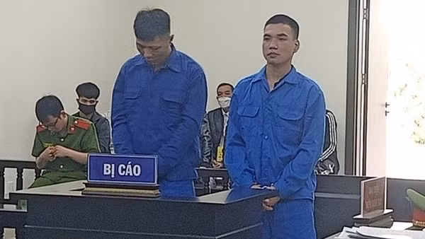Bảo kê địa bàn kinh doanh vật liệu xây dựng, hai bị cáo lĩnh án tù