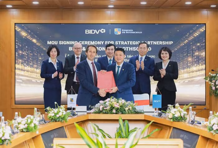 Hợp tác chiến lược giữa&nbsp;BIDV và&nbsp;Edmond de Rothschild -0