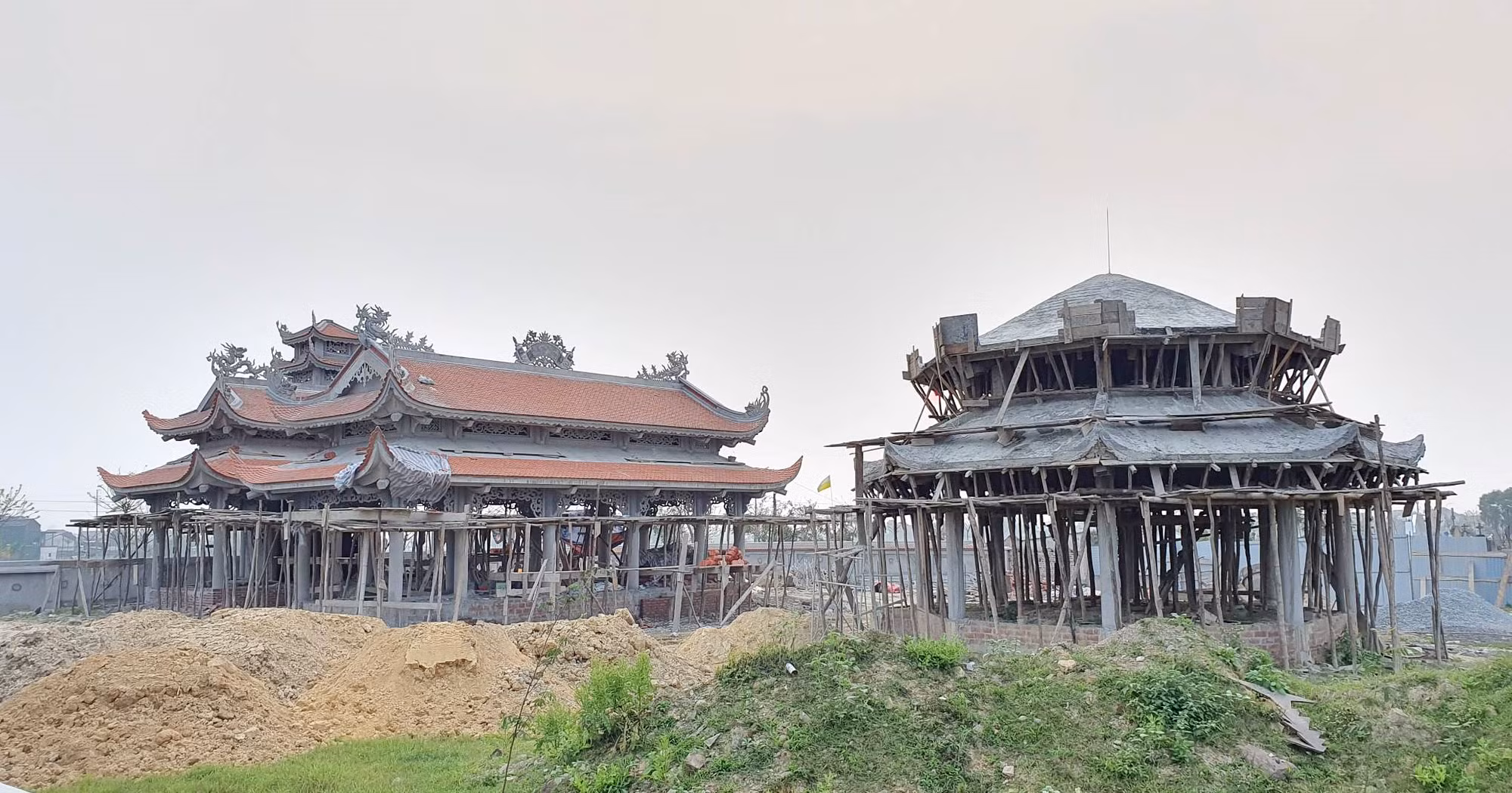 Thu hồi hàng nghìn mét vuông đất trồng lúa giao cho cá nhân xây dựng khu lăng mộ khủng -0