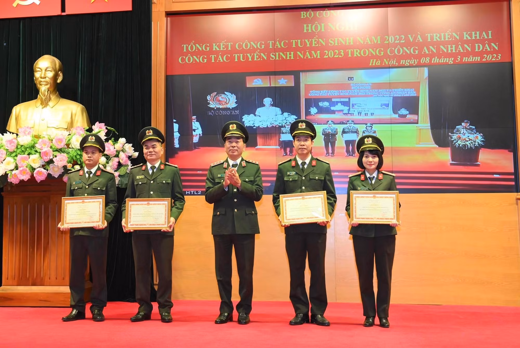 Làm tốt từng khâu trong tổ chức kỳ thi đánh giá tuyển sinh CAND năm 2023 -0