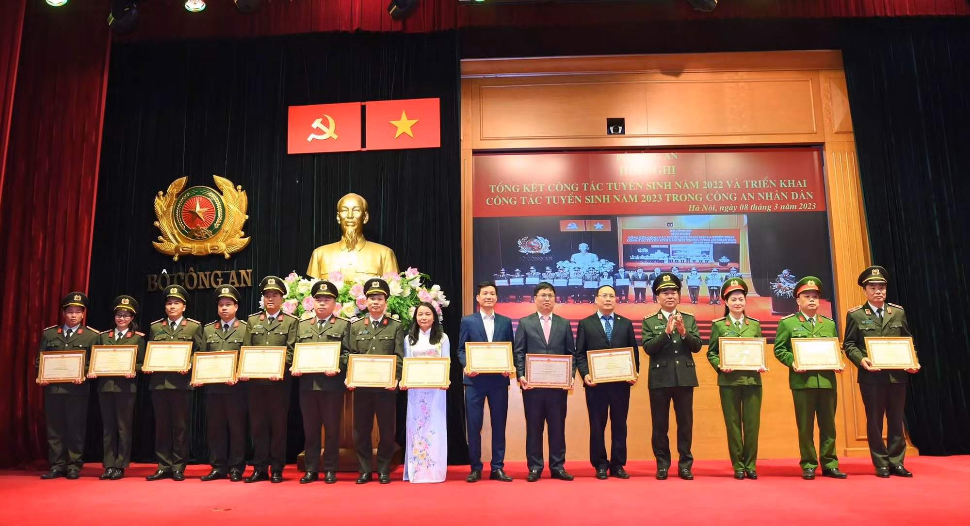 Làm tốt từng khâu trong tổ chức kỳ thi đánh giá tuyển sinh CAND năm 2023 -0