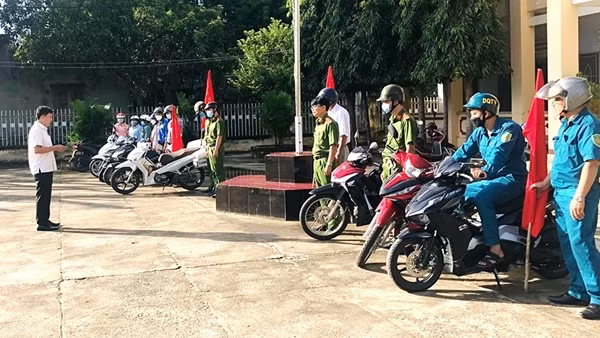 Điểm sáng Công an xã học và làm theo Sáu điều Bác Hồ dạy