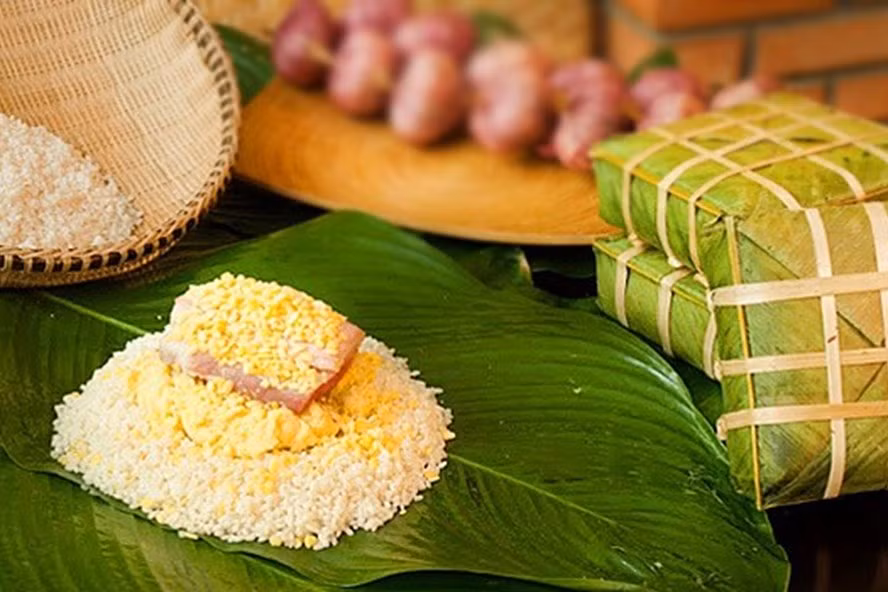 Qua Giêng nói chuyện bánh chưng -0