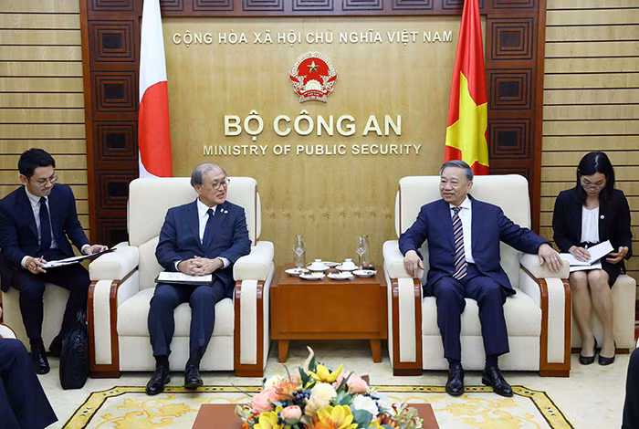 Bộ Công an Việt Nam coi trọng quan hệ với các đối tác Nhật Bản -0