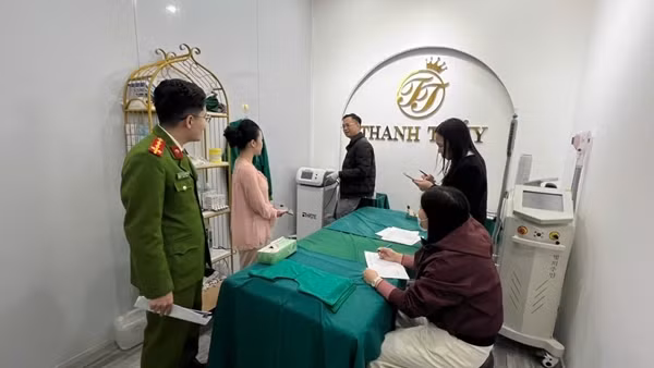 Công an tỉnh Bắc Giang xử phạt 3 cơ sở thẩm mỹ