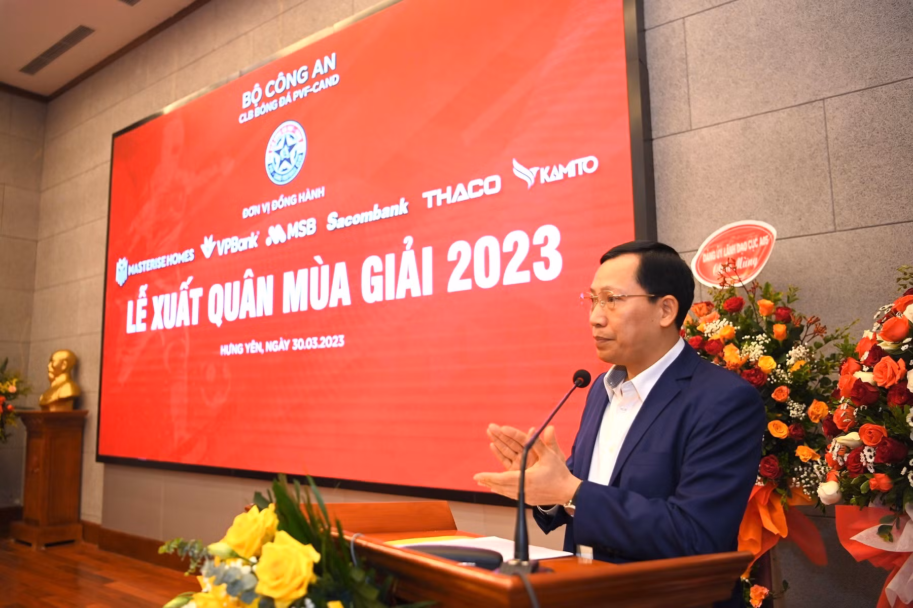 Câu lạc bộ bóng đá trẻ PVF - CAND xuất quân tham dự mùa giải hạng Nhất Quốc gia năm 2023 -0