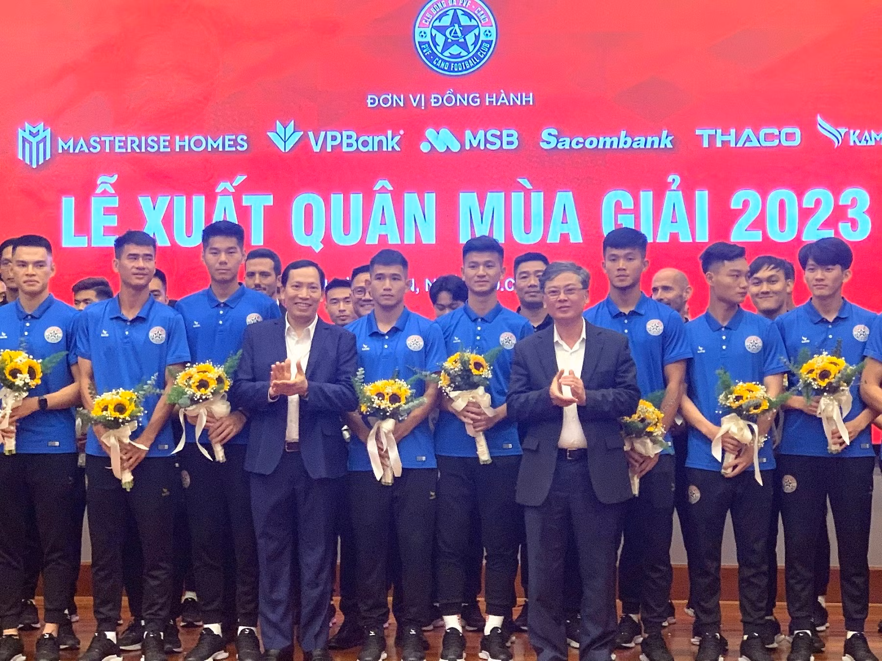 Câu lạc bộ bóng đá trẻ PVF - CAND xuất quân tham dự mùa giải hạng Nhất Quốc gia năm 2023 -0