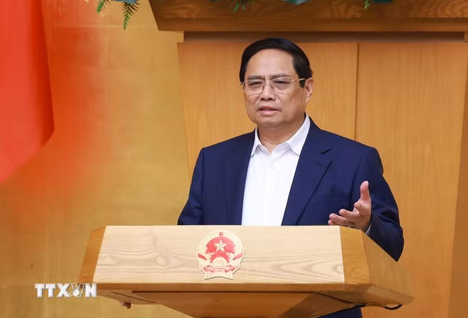 Thủ tướng Phạm Minh Chính chủ trì Phiên họp Chính phủ thường kỳ tháng 5 năm 2025 -0