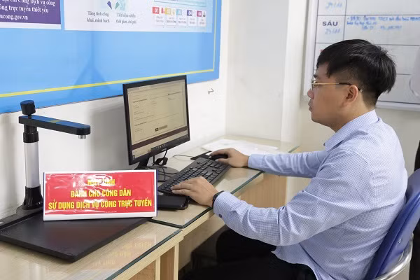 Quy trình thí điểm việc tiếp nhận, giải quyết hồ sơ thủ tục hành chính liên thông điện tử -0