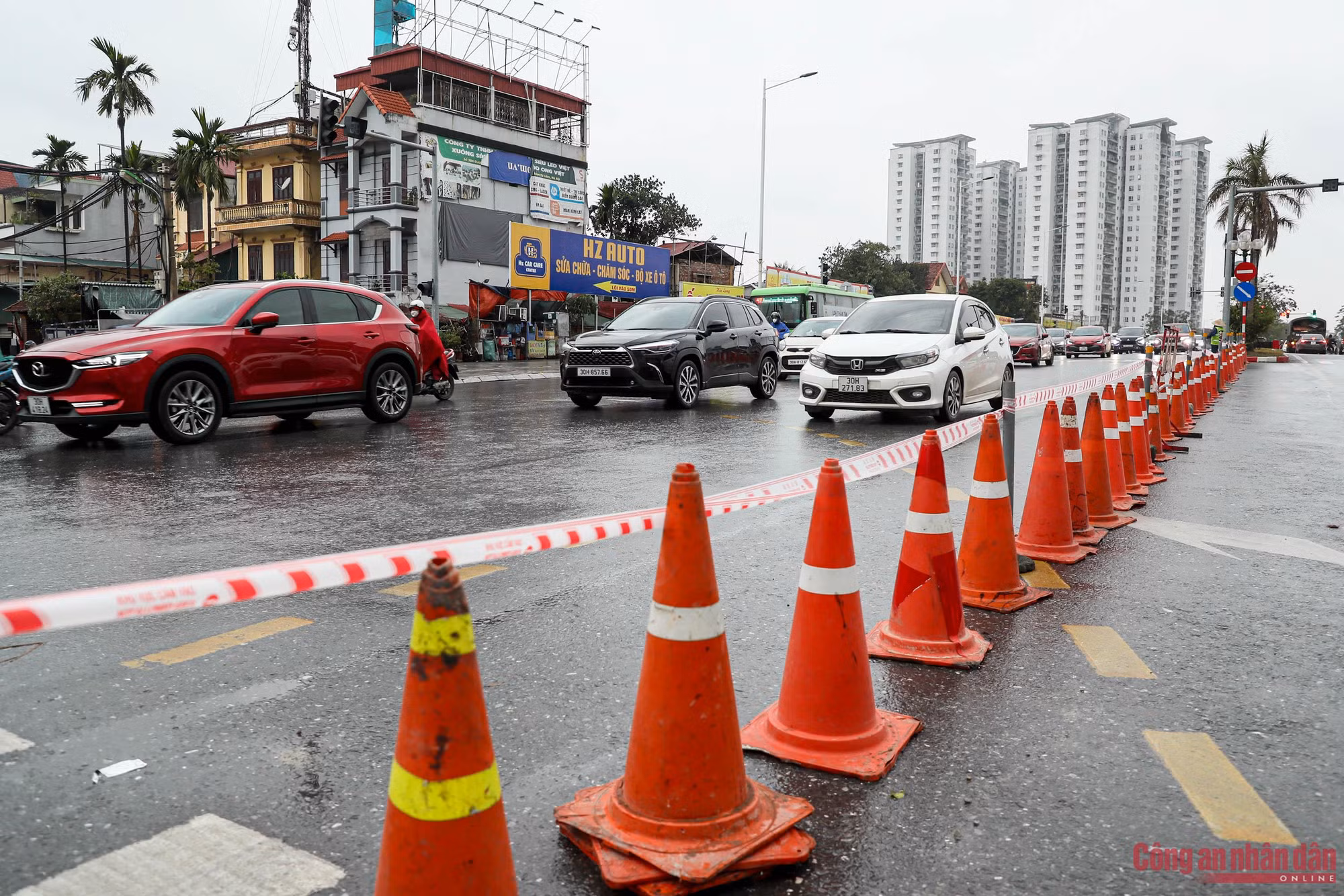 Bắt đầu rào chắn, tắt tín hiệu đèn -5