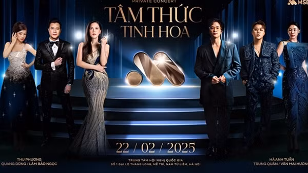 MSB tri ân khách hàng cao cấp với đêm nhạc “Tâm thức tinh hoa”
