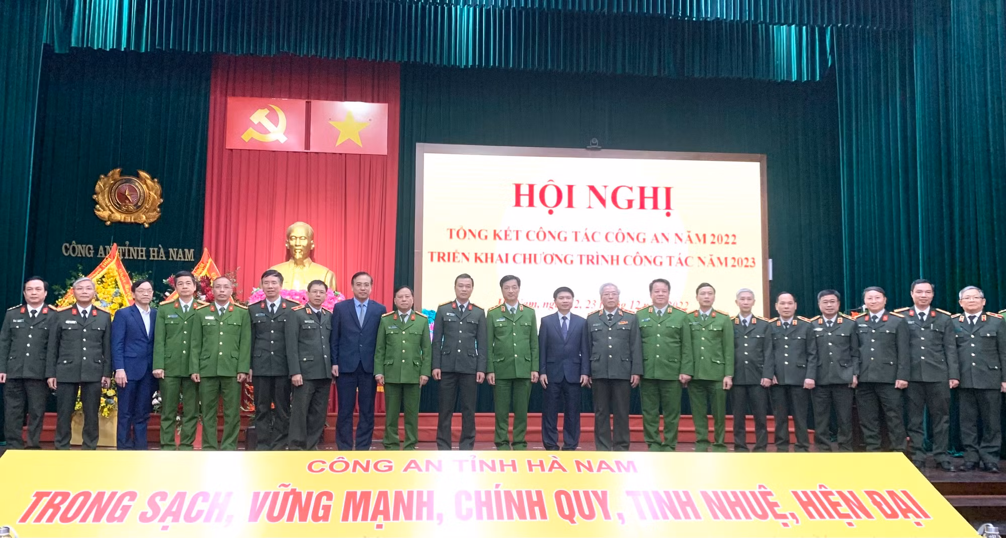THứ trưởng Nguyễn Duy Ngọc triển khai công tác Công an tỉnh Hà Nam -0
