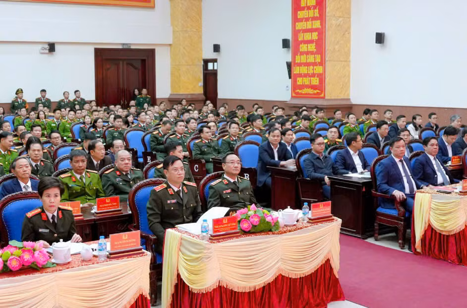 Công an Nghệ An: Không ngừng đổi mới, sáng tạo các phong trào thi đua góp phần vào thành tích chung -0