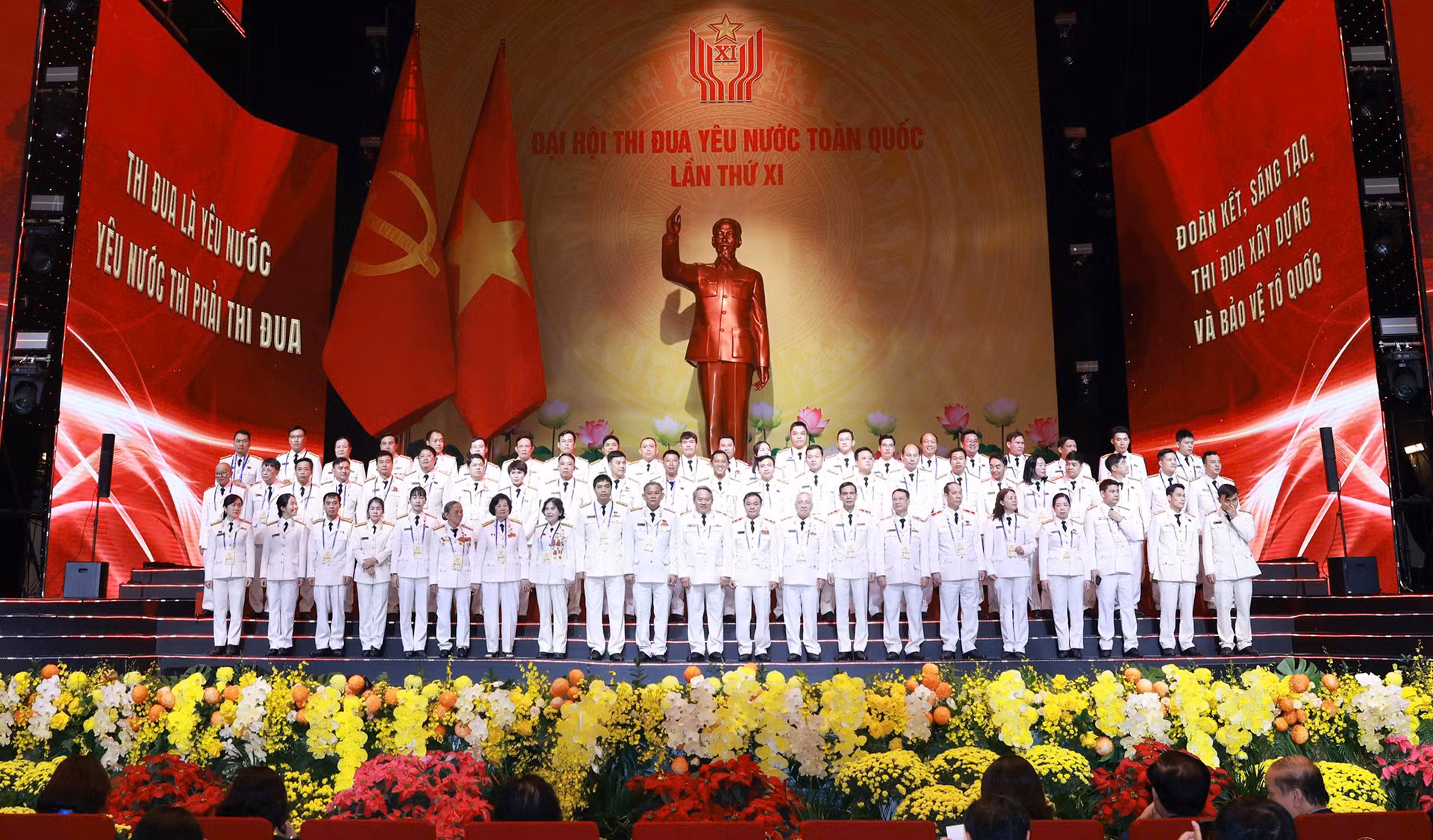 Rạng ngời hình ảnh CAND tại Đại hội Thi đua yêu nước toàn quốc lần thứ XI -0