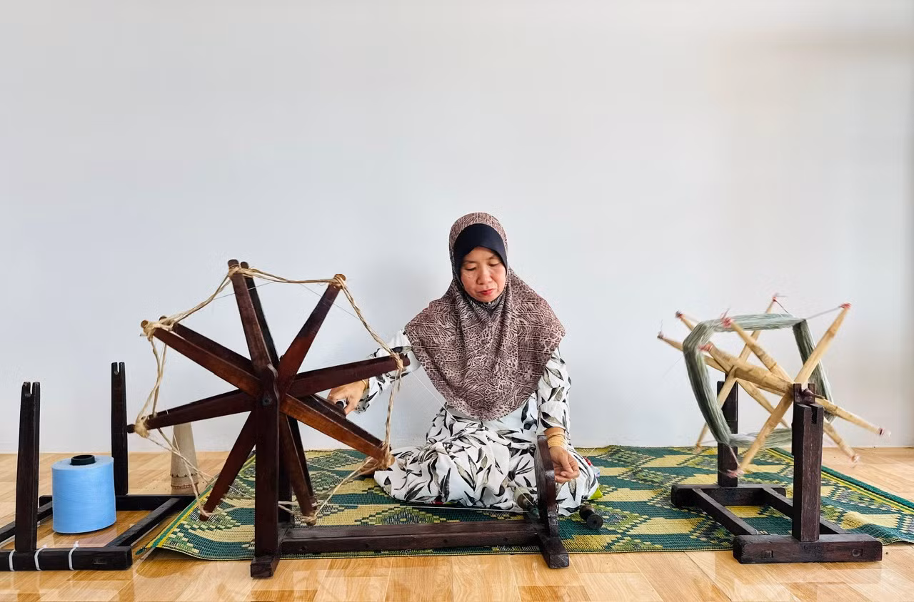 Khám phá làng nghề thổ cẩm Chăm Châu Phong ở An Giang -2