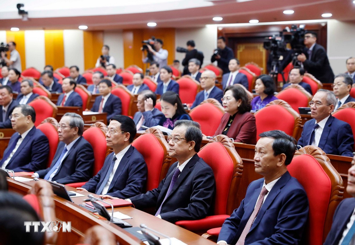 Bế mạc Hội nghị lần thứ 15 Ban Chấp hành Trung ương Đảng khóa XIII -0