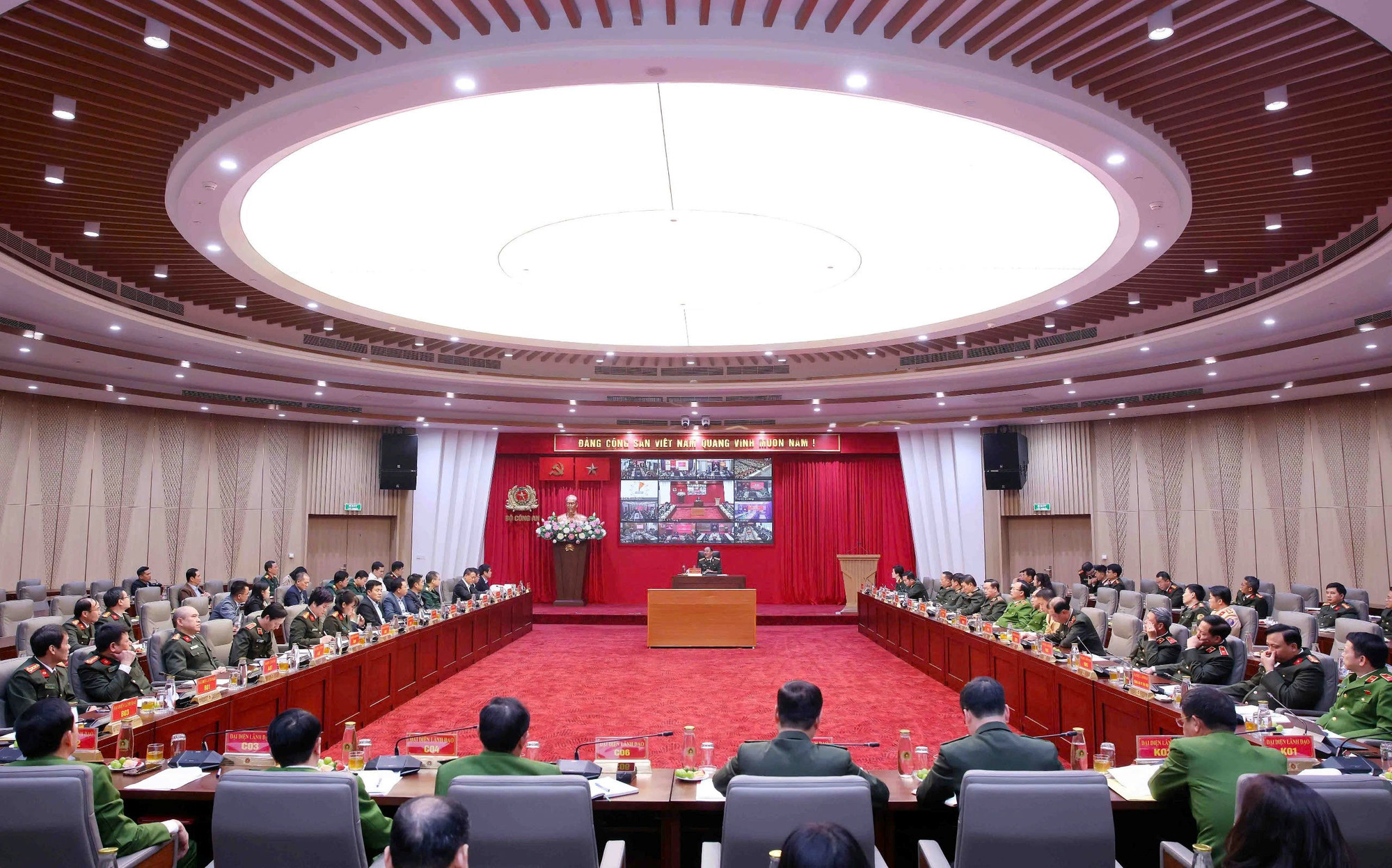 Chủ động từ sớm, từ xa trong bảo đảm ANTT Đại hội XIV của Đảng -0