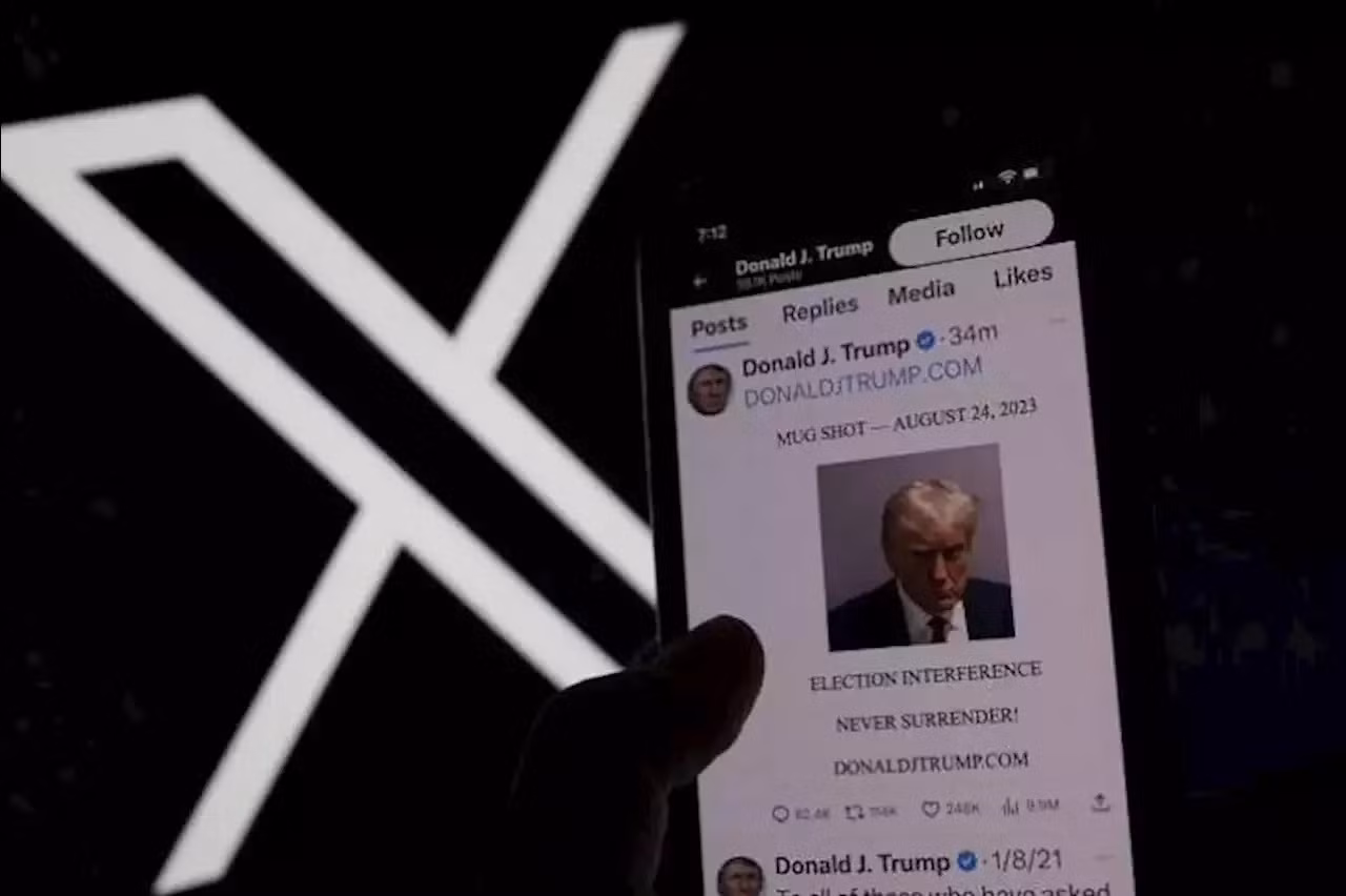 Ông Trump trở lại hoành tráng trên mạng xã hội X -0