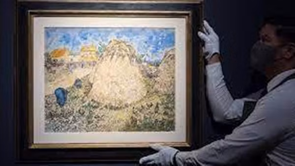 Bức tranh màu nước của Van Gogh được bán với giá kỷ lục