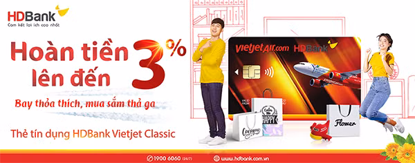 HDBank “bắt tay” Vietjet cung cấp trải nghiệm dịch vụ tài chính – hàng không “cực chất” -0