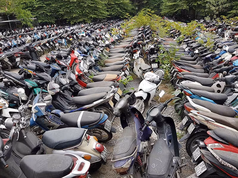 Hà Nội: Có 24 điểm hỗ trợ, tư vấn người dân chuyển đổi xe máy cũ -0