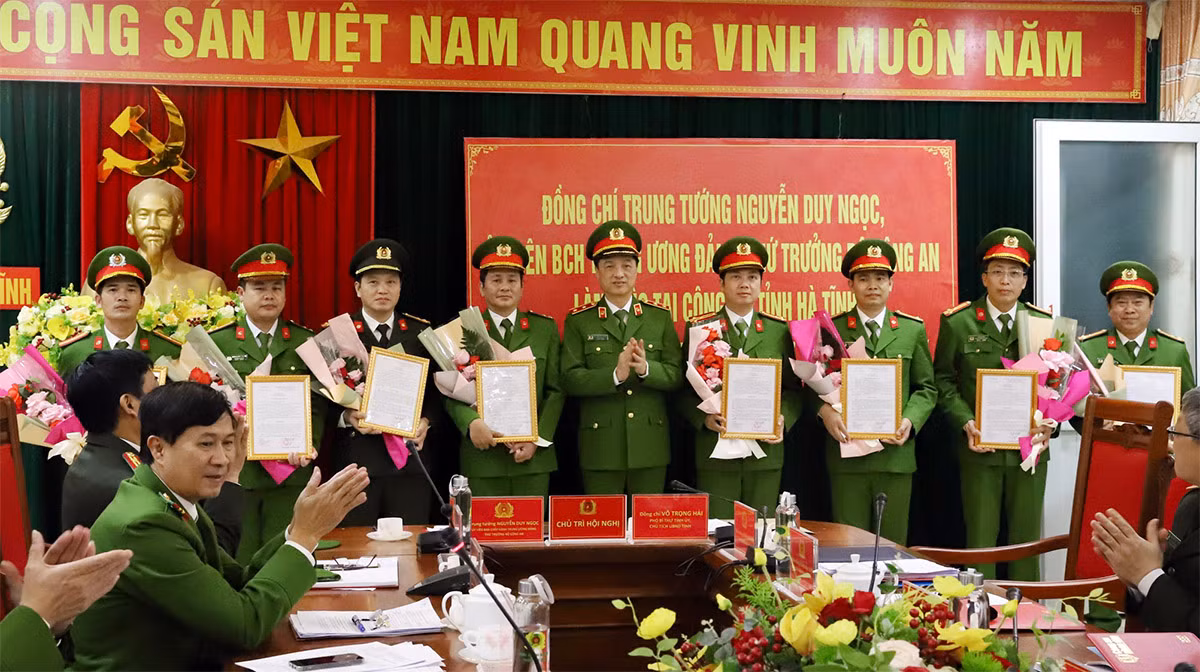 Công an Hà Tĩnh chủ động giữ vững ANTT trên địa bàn -0