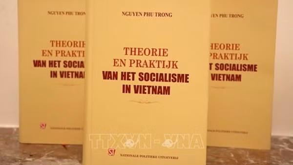 Ra mắt cuốn sách của Tổng Bí thư Nguyễn Phú Trọng phiên bản tiếng Hà Lan