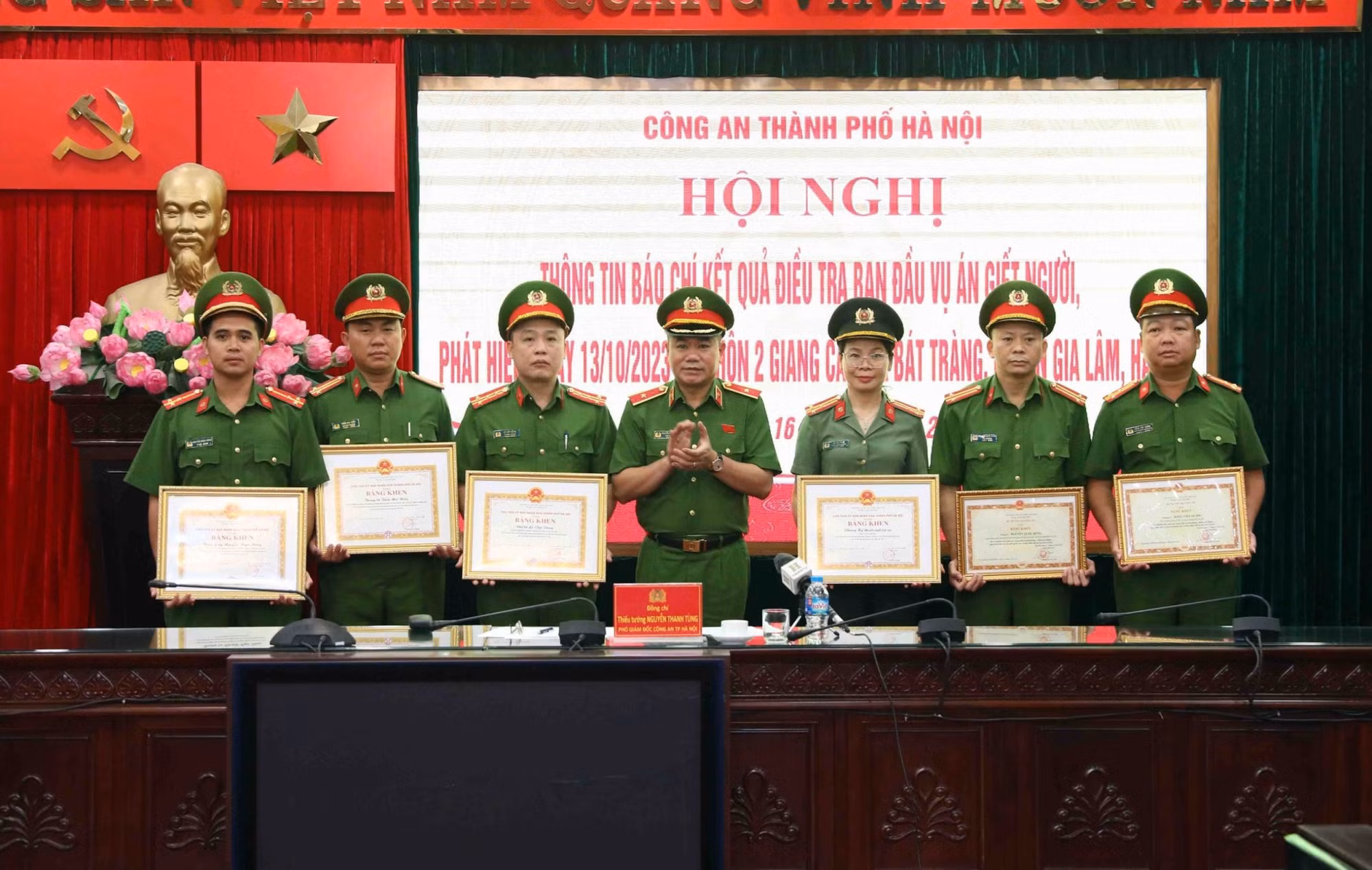 Phó Giám đốc Công an Hà Nội lặng người khi nói về vụ án cô gái bị phân xác phi tang ở sông Hồng -0