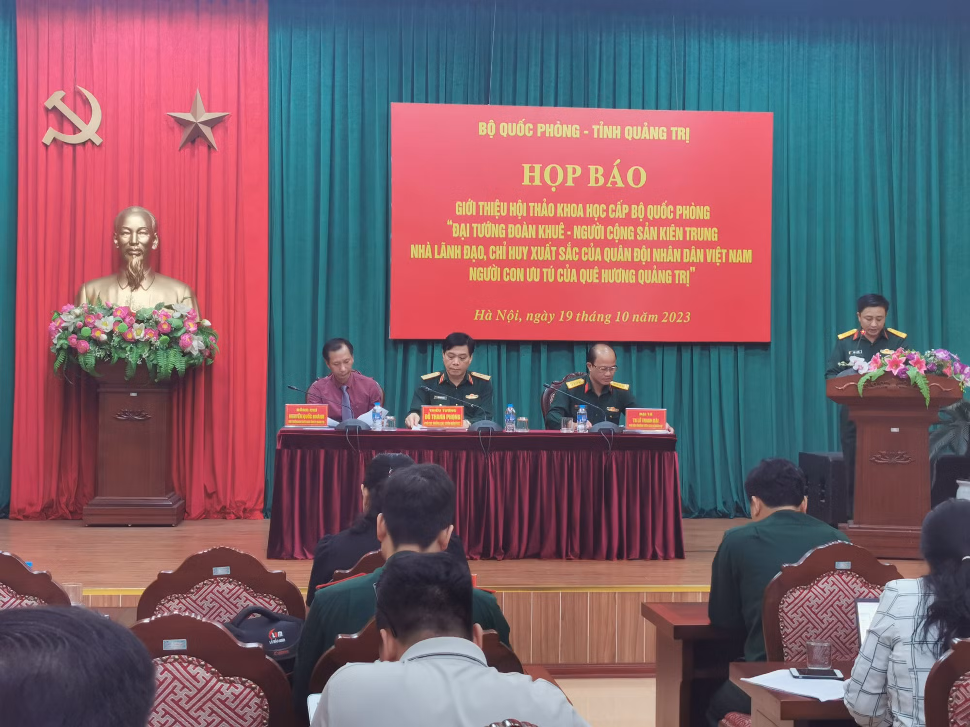 96 tham luận được gửi đến Hội thảo kỷ niệm 100 năm ngày sinh Đại tướng Đoàn Khuê