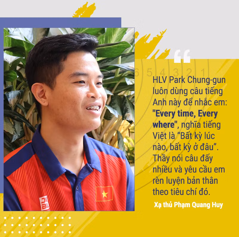 Xạ thủ Phạm Quang Huy: “Mọi đam mê đều vì bắn súng” -0