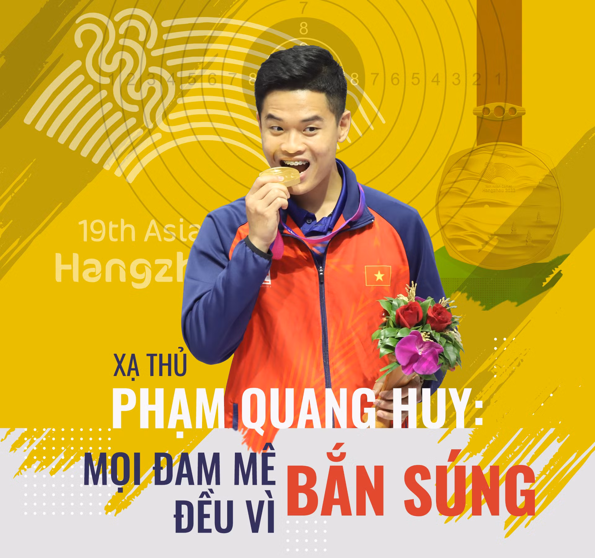 Xạ thủ Phạm Quang Huy: “Mọi đam mê đều vì bắn súng” -0