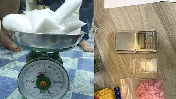 Bắt Hải “mặt rỗ” cùng đàn em, thu giữ gần 1kg ma tuý