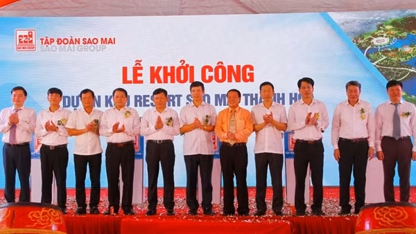 Khởi công xây dựng Resort Sao Mai Thanh Hóa nghìn tỷ - Giá trị của sự kiên trì