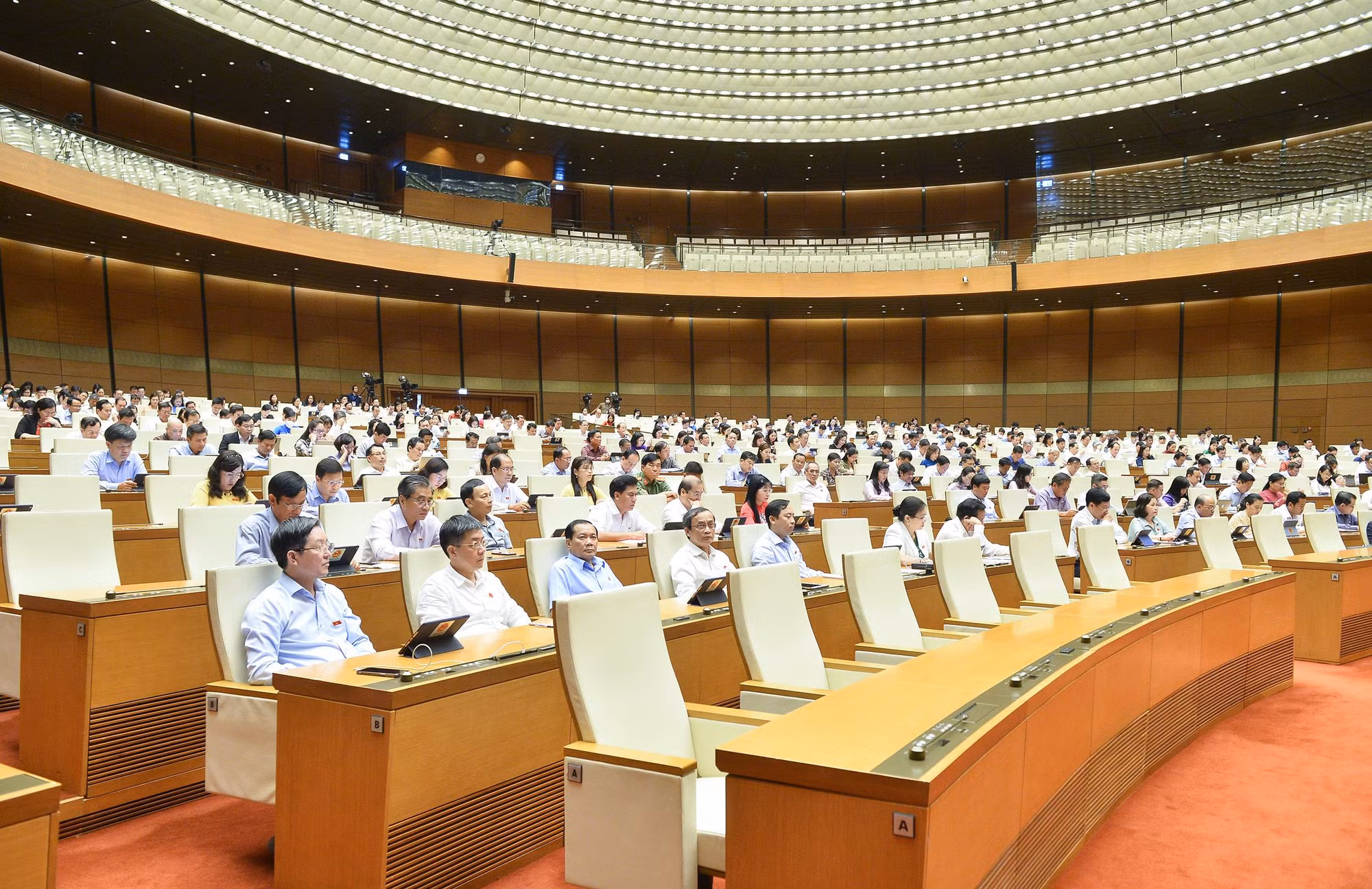 Quốc hội thông qua Nghị quyết Chương trình xây dựng luật, pháp lệnh năm 2023 -0