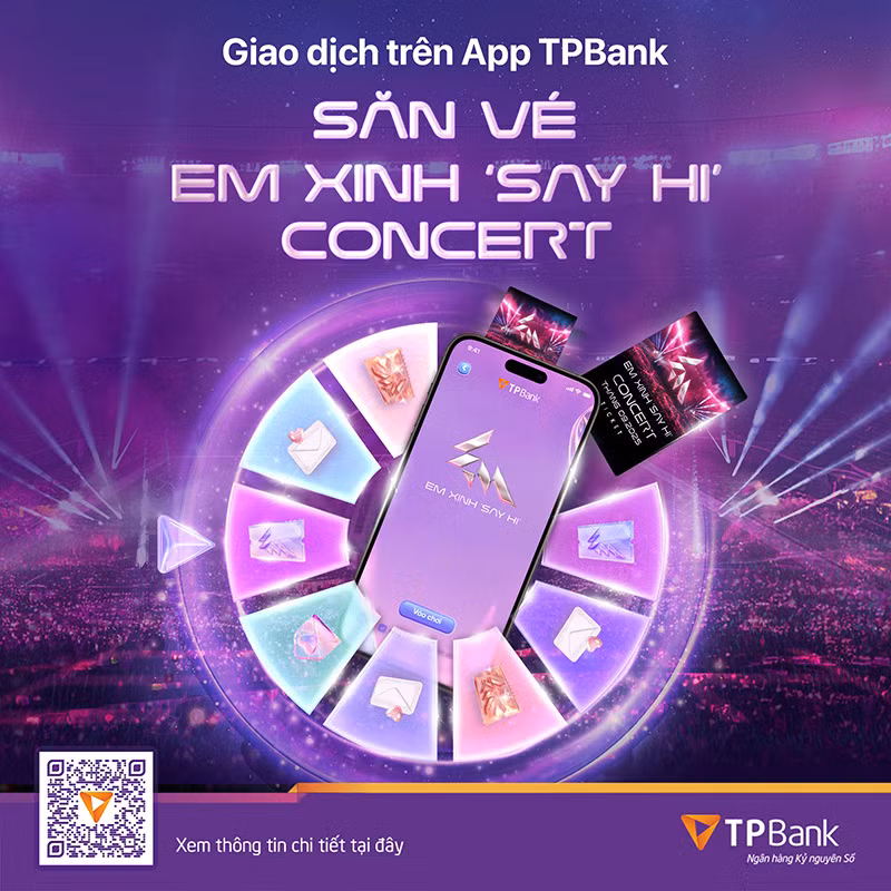 Săn vé concert Em Xinh “Say Hi” siêu dễ cùng TPBank -0