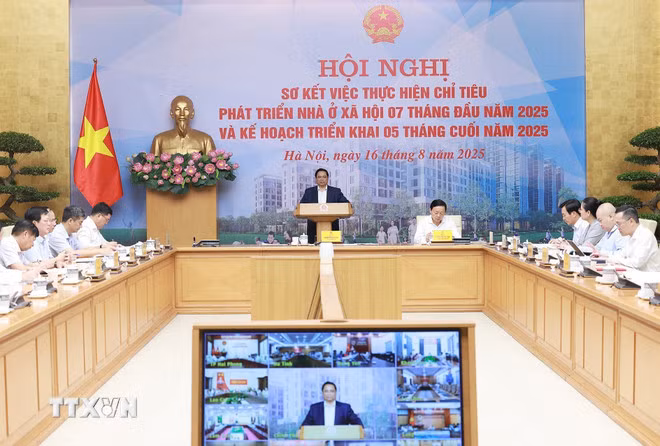 Thủ tướng: Quyết tâm hoàn thành 100.000 căn nhà ở xã hội trong năm 2025 -0