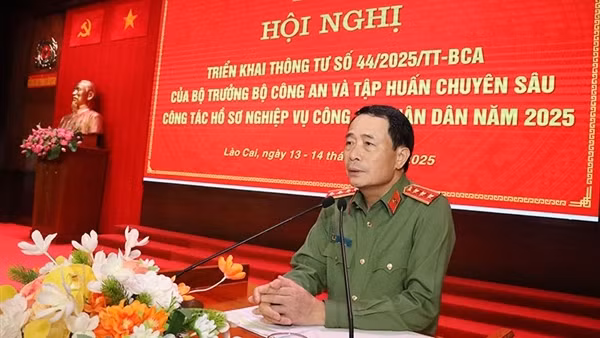 Tập huấn chuyên sâu công tác hồ sơ nghiệp vụ CAND năm 2025