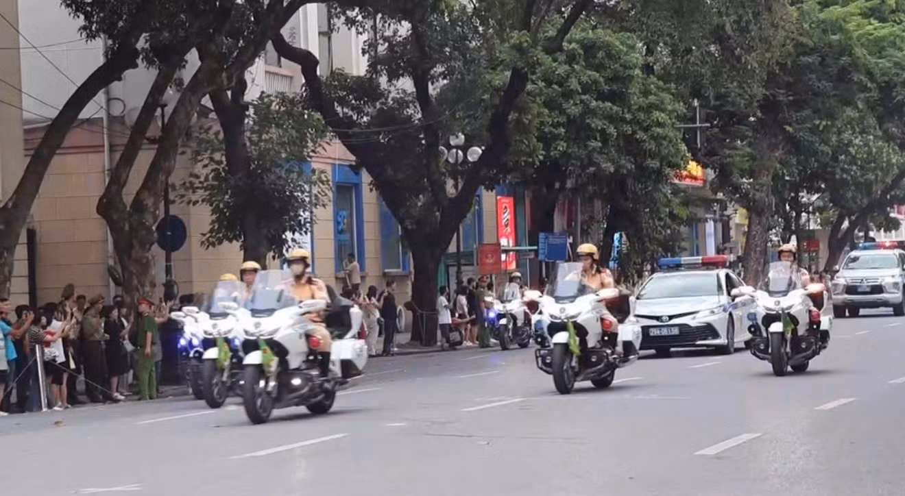 Phân luồng giao thông phục vụ Chương trình nghệ thuật chính luận 