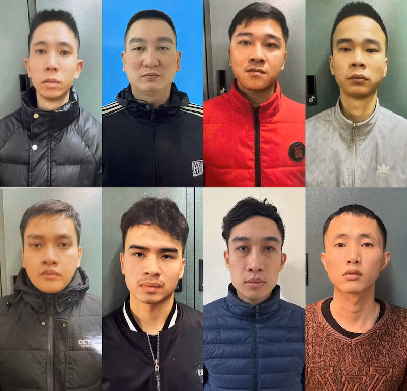 Cảnh sát hình sự Hà Nội điều tra mở rộng ổ nhóm 8 đối tượng chuyên cho vay nặng lãi -0