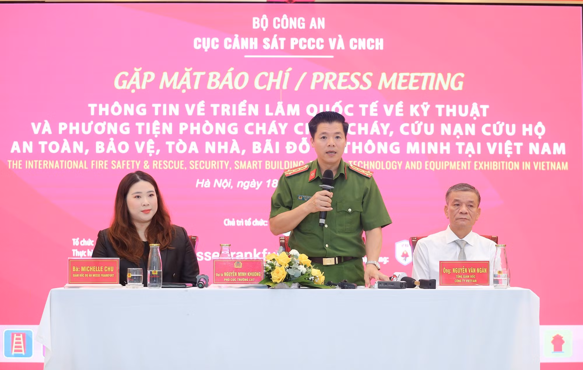 Triển lãm quy tụ 450 thương hiệu hàng đầu về kỹ thuật và phương tiện PCCC, CNCH -0