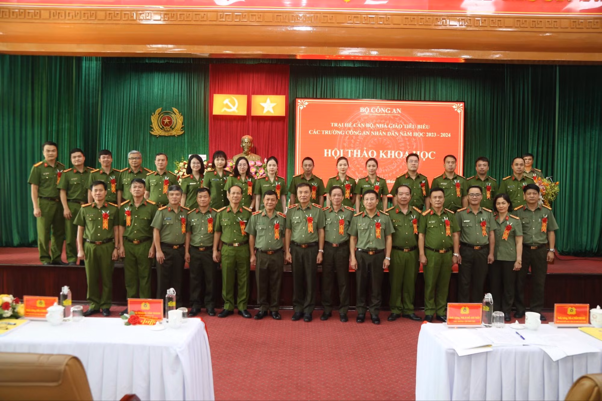 Nâng cao chất lượng giảng dạy của giáo viên và văn hóa ứng xử trên không gian mạng cho học viên các trường CAND -1