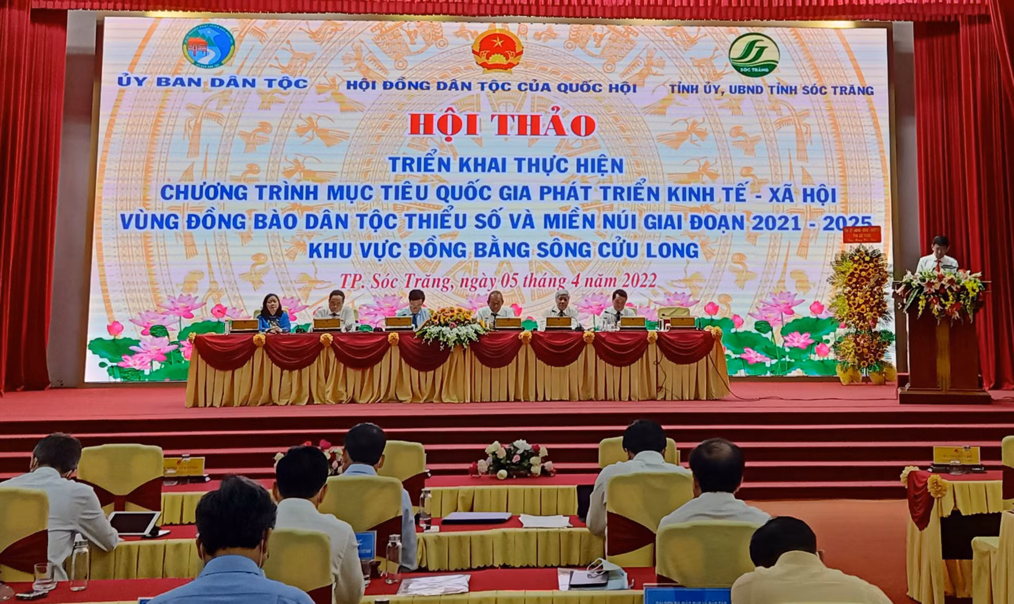 Hội thảo chương trình mục tiêu quốc gia phát triển vùng đồng bào dân tộc thiểu số khu vực ĐBSCL -0