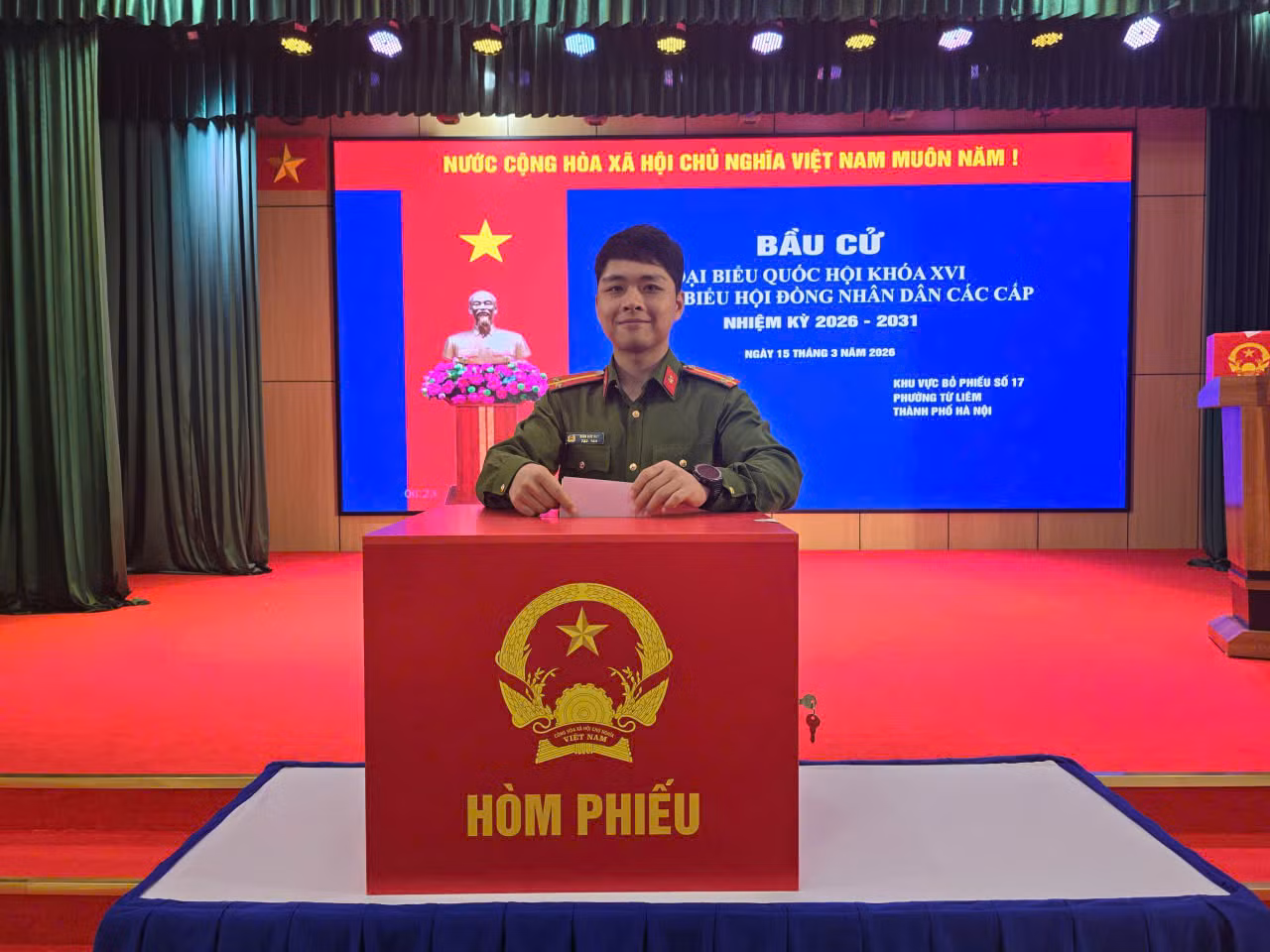 Những lá phiếu đặc biệt nơi giường bệnh -0