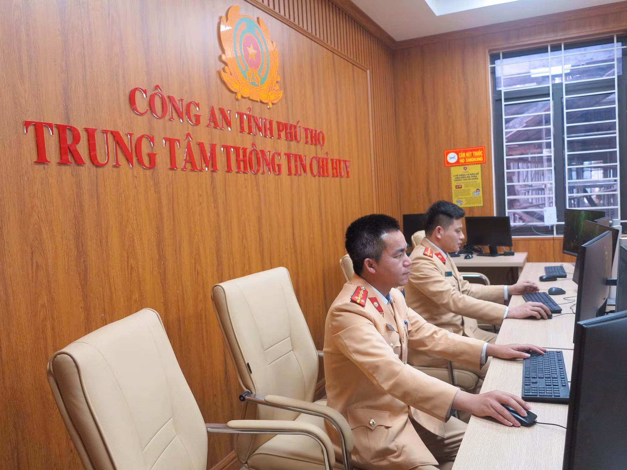 Phú Thọ vi phạm tại nhiều nút giao trọng điểm đã giảm rõ rệt từ camrera giám sát -0