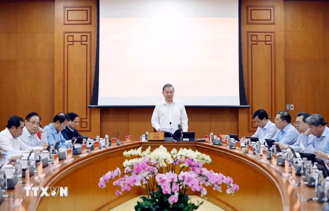 Tổng Bí thư Tô Lâm: Phát triển công nghệ chiến lược là việc không thể chậm trễ -0