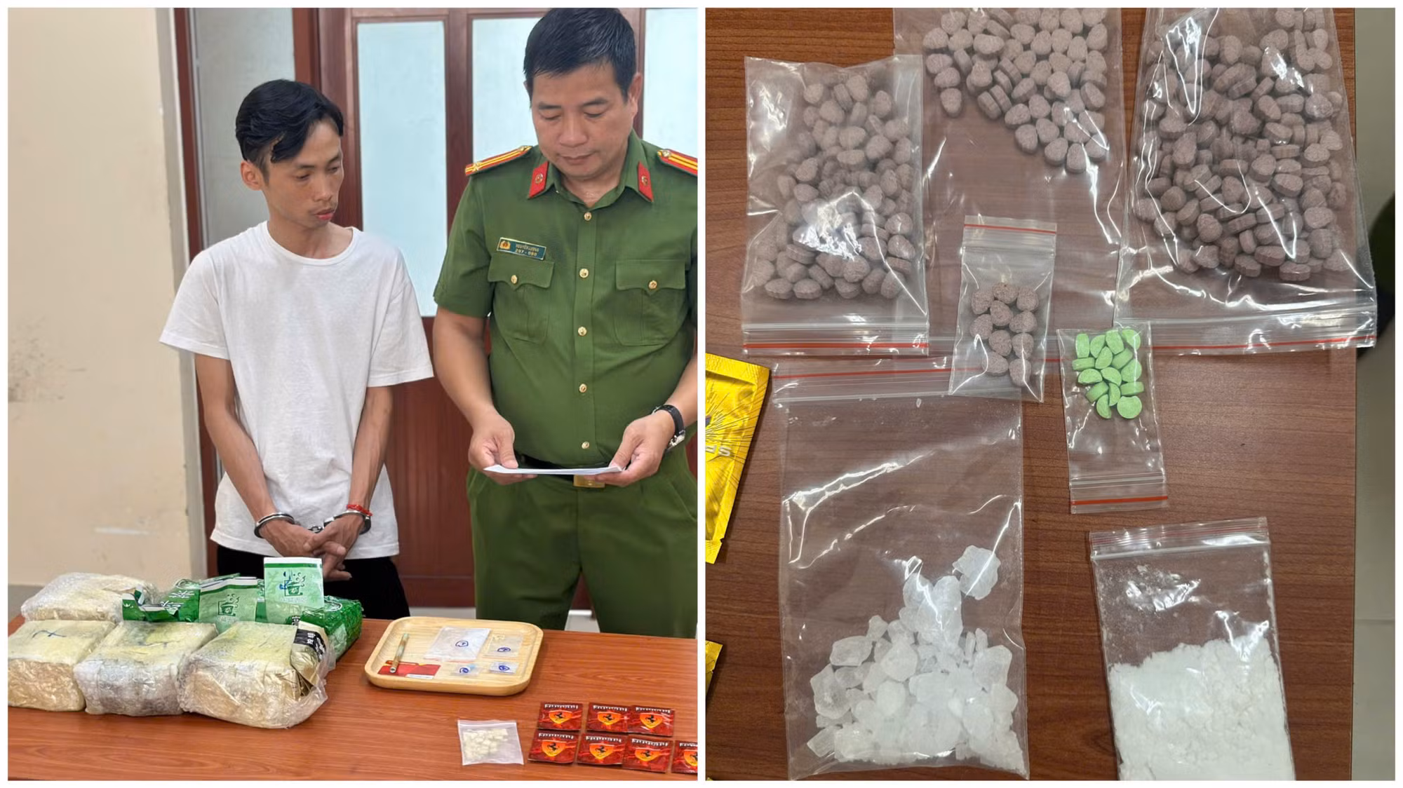 Công an TP Hồ Chí Minh triệt phá đường dây ma túy lớn từ Campuchia về Việt Nam -0