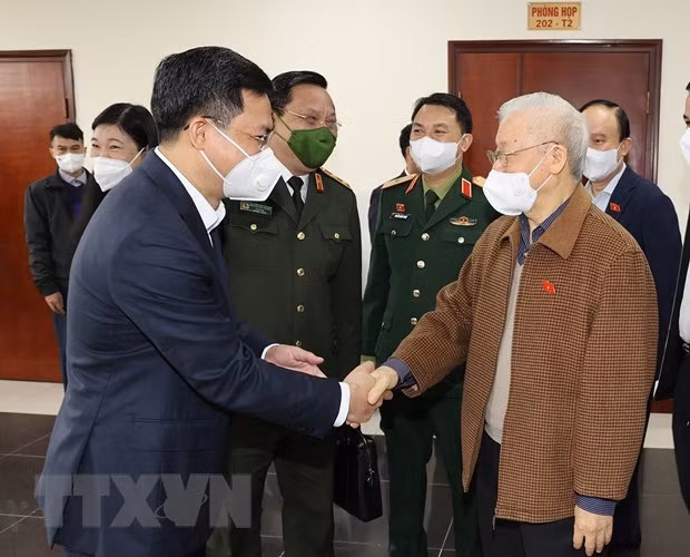 Tổng Bí thư tiếp xúc cử tri Hà Nội sau Kỳ họp thứ hai Quốc hội khoá XV -0