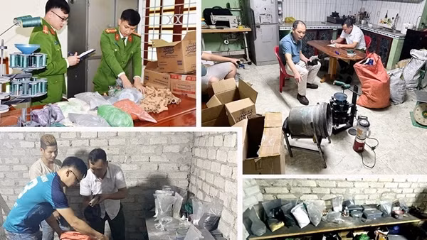 Khám phá nhiều vụ sản xuất pháo hoa giả