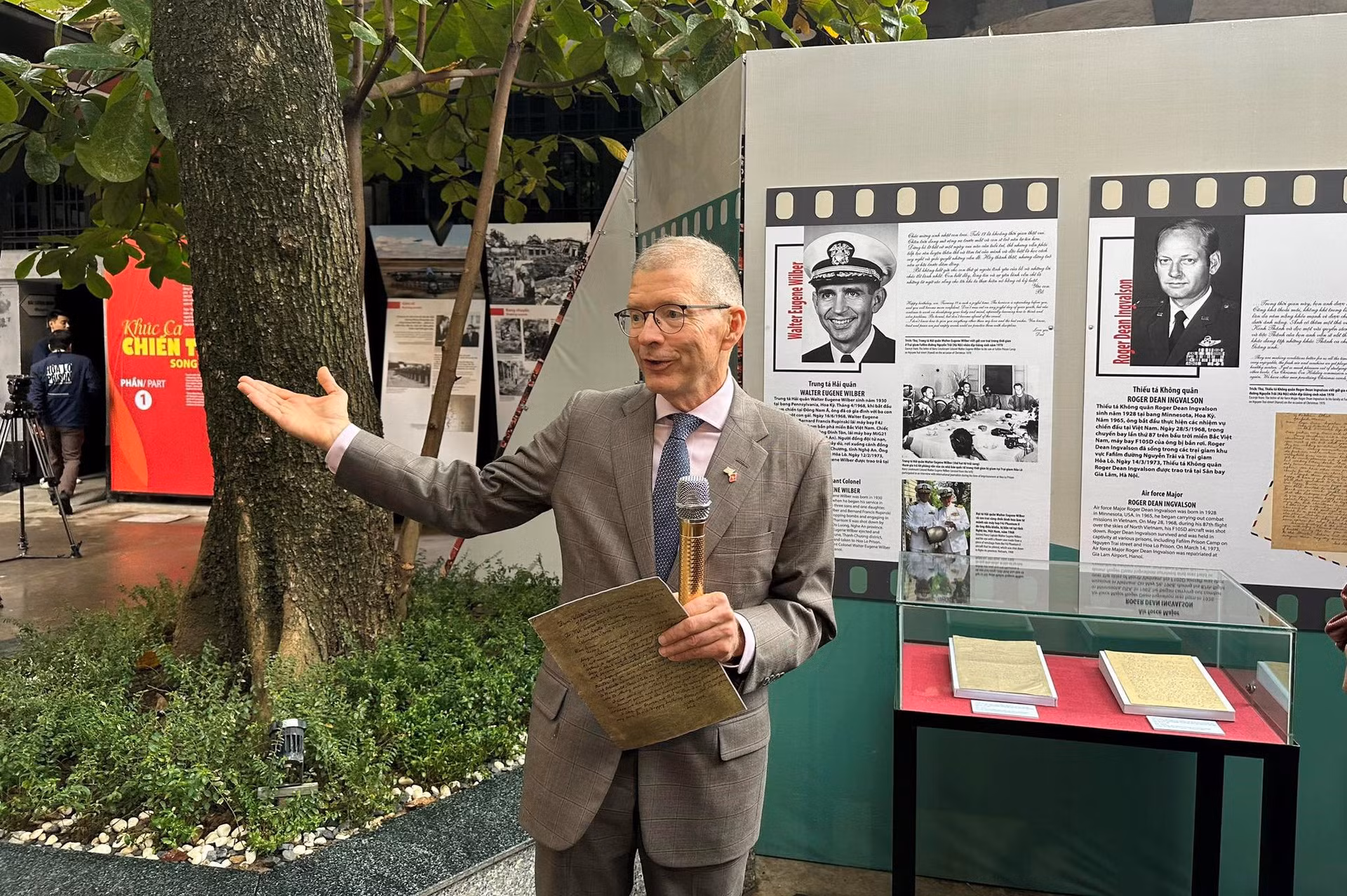 Cựu binh Thomas Wilber: Đến Việt Nam để tìm sự bình yên -0